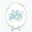 Babaváró Baby Slippers Blue szalvéta 20 db-os 33x33 cm