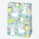 Húsvét Bunnies papír ajándéktasak, ajándékzacskó 23x32x11 cm Húsvét Bunnies papír ajándéktasak, ajándékzacskó 23x32x11 cm