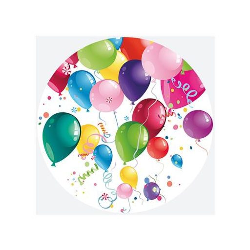Lufis Party papírtányér 8 db-os 18 cm