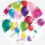 Lufis Party papírtányér 8 db-os 22,7 cm