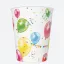 Színes lufis Balloons papír pohár 8 db-os 250 ml