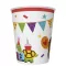 Állatos Cute Party papír pohár 8 db-os 250 ml