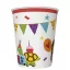 Állatos Cute Party papír pohár 8 db-os 250 ml