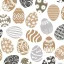 Húsvét Elegant Eggs szalvéta 20 db-os 25x25 cm