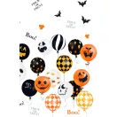 Halloween Scary Balloons papír asztalterítő 120x180 cm