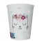 Cicás Flowers Wreath papír pohár 8 db-os 250 ml
