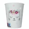 Cicás Flowers Wreath papír pohár 8 db-os 250 ml