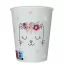 Cicás Flowers Wreath papír pohár 8 db-os 250 ml