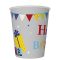 Happy Birthday Gifts and Garlands papír pohár 8 db-os 250 ml