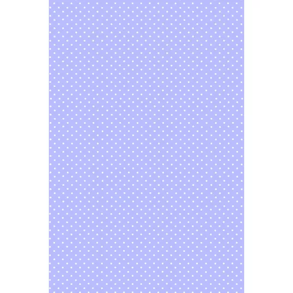 Lila White Dots papír asztalterítő 120x180 cm