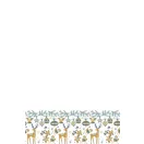 Karácsonyi Nordic Style papír asztalterítő 120x180 cm