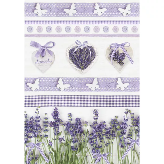 Levendula Butterfly Purple A/4 gumis mappa Levendula Butterfly Purple A/4 gumis mappa