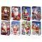 Karácsony Santa Claus papír ajándéktasak, ajándékzacskó 10x16x6 cm