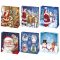 Karácsony Santa Magic papír ajándéktasak, ajándékzacskó 15,5x15,5x8 cm