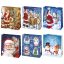 Karácsony Santa Magic papír ajándéktasak, ajándékzacskó 15,5x15,5x8 cm