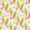 Húsvét Sweet Carrots szalvéta 20 db-os 33x33 cm