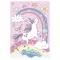 Unikornis Rainbow A/4 gumis mappa