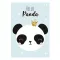 Panda Crown A/4 gumis mappa
