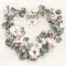 Szív Eucalyptus Wreath szalvéta 20 db-os 33x33 cm