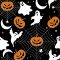 Halloween Scary Black szalvéta 20 db-os 33x33 cm