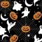 Halloween Scary Black szalvéta 20 db-os 33x33 cm