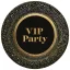 Party Gold VIP papírtányér 8 db-os 22,7 cm