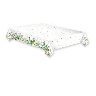 Virág Floral Frame papír asztalterítő 120x180 cm