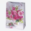 Virág Bouquet papír ajándéktasak, ajándékzacskó 23x32x11 cm
