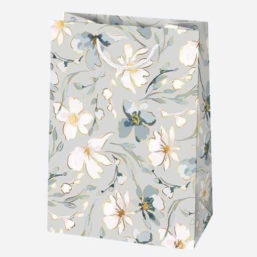 Virág Blossom papír ajándéktasak, ajándékzacskó 23x32x11 cm