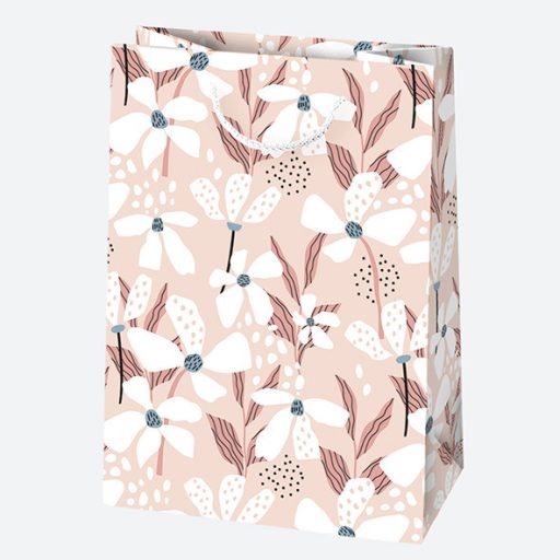 Virág Blossom papír ajándéktasak, ajándékzacskó 23x32x11 cm