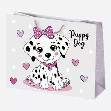   Happy Birthday Sissy papír ajándéktasak, ajándékzacskó 30x23x10 cm