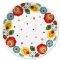 Színes Cutout papírtányér 8 db-os 18 cm