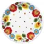 Színes Cutout papírtányér 8 db-os 18 cm