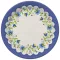 Hímzés Folk papírtányér 8 db-os 22,7 cm