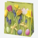 Húsvét Spring papír ajándéktasak, ajándékzacskó 15,5x15,5x8 cm Húsvét Spring papír ajándéktasak, ajándékzacskó 15,5x15,5x8 cm