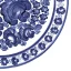 Hímzés Rose Plate szalvéta 20 db-os 33x33 cm