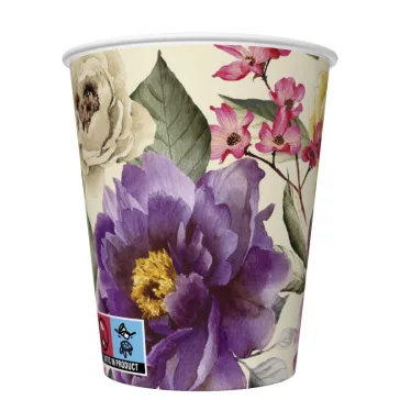 Virág Blossom papír pohár 8 db-os 250 ml
