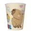 Happy Birthday Capybaras papír pohár 8 db-os 250 ml