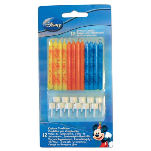 Disney Mickey Rock the House tortagyertya, gyertya szett 12 db-os