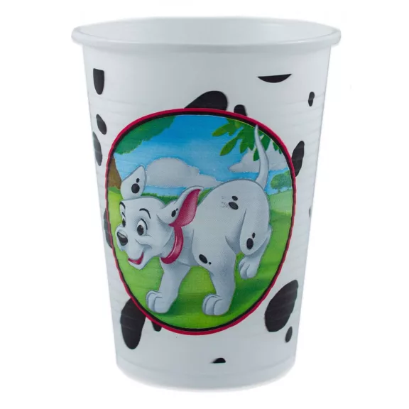Disney 101 Kiskutya Play műanyag pohár 8 db-os 200 ml Disney 101 Kiskutya Play műanyag pohár 8 db-os 200 ml
