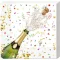 Csillogó ünneplés Sparkling Celebration szalvéta 20 db-os 33x33 cm