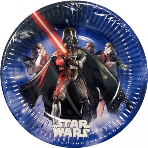 Star Wars Lightsaber papírtányér 8 db-os 20 cm