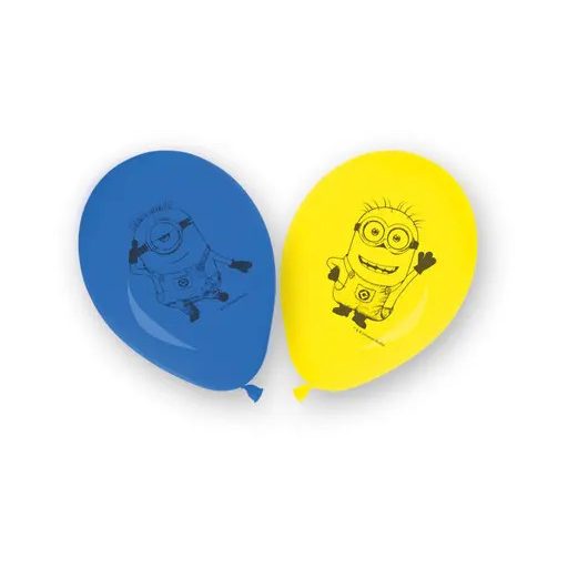 Minyonok The Rise of Gru léggömb, lufi 8 db-os