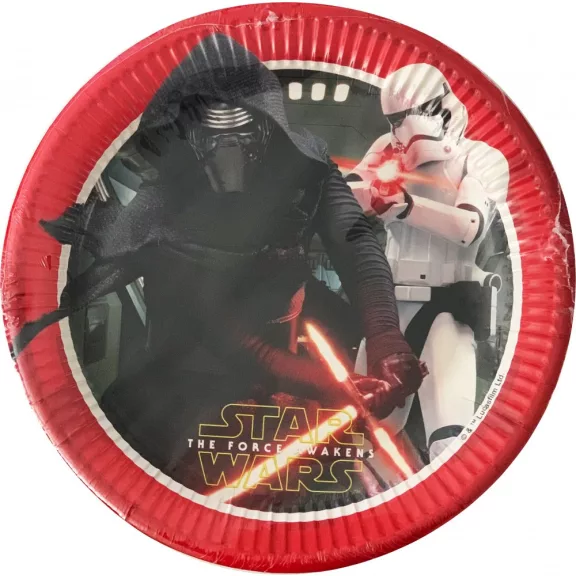 Star Wars Justice papírtányér 8 db-os 23 cm Star Wars Justice papírtányér 8 db-os 23 cm