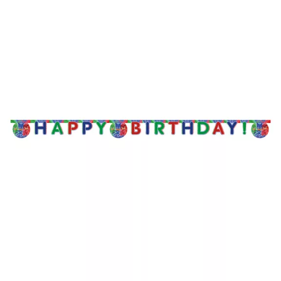 Pizsihősök Trio Happy Birthday felirat 200 cm