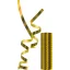 Arany Metallic szerpentin