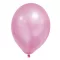 Metallic Pink Pastel léggömb, lufi 8 db-os