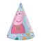 Peppa malac Messy Play parti kalap, csákó 6 db-os