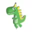 Dinoszaurusz Smile fólia lufi 96 cm