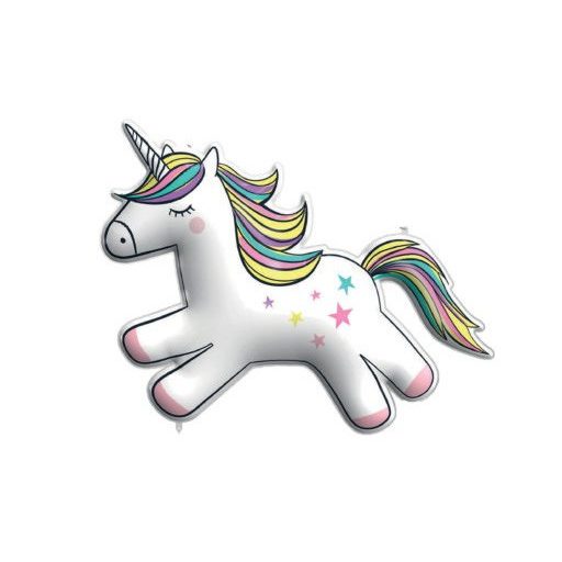 Unikornis Rainbow Colors fólia lufi 96 cm